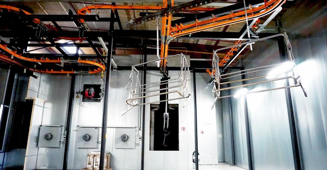 T1 Power and Free overhead conveyor - Sedac